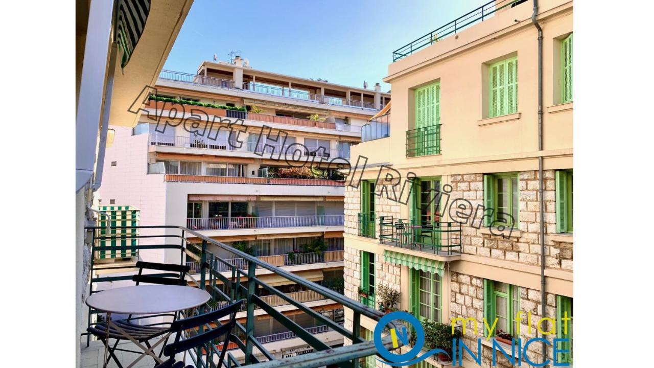 Apart Hotel Riviera - Promenade des anglais 5mn- One bedroom superior- Balcony- Carré d'Or-Musiciens-Balcony Berlioz Nice Buitenkant foto