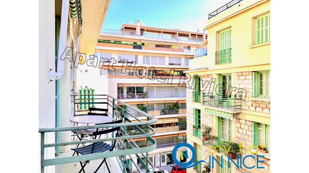 Apart Hotel Riviera - Promenade des anglais 5mn- One bedroom superior- Balcony- Carré d'Or-Musiciens-Balcony Berlioz Nice Buitenkant foto
